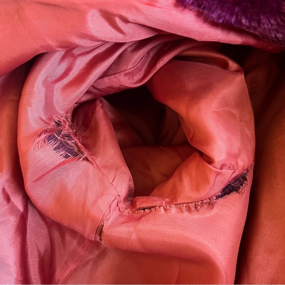 Vintage Purple Oversized Coat - Picture 6 of 8